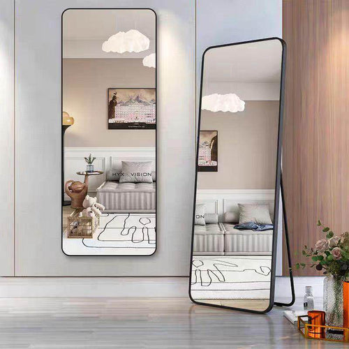 Full-Length Floor Mirror — Aluminium Frame - lit&Co