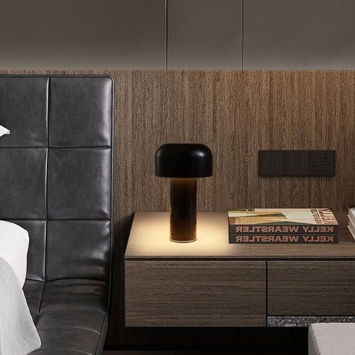 Mushroom Bedside Lamp — Portable USB Mood Light - lit&Co