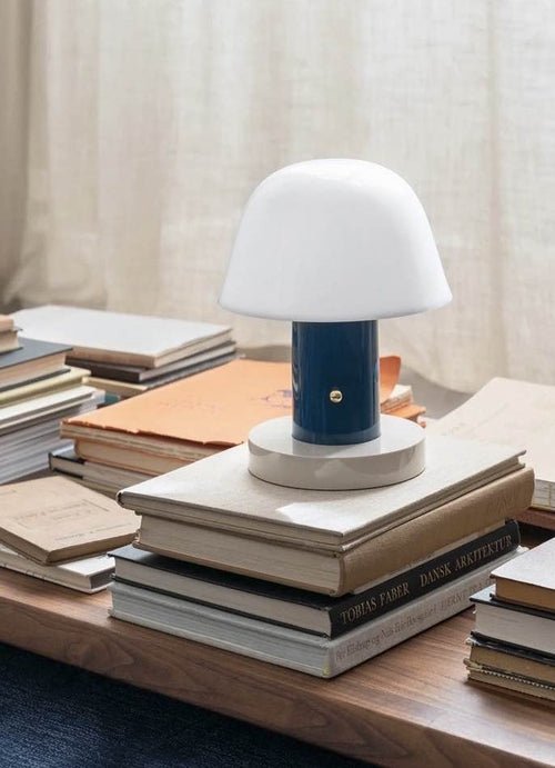 Nordic Mushroom Table Lamp — Dimmable & Portable - lit&Co