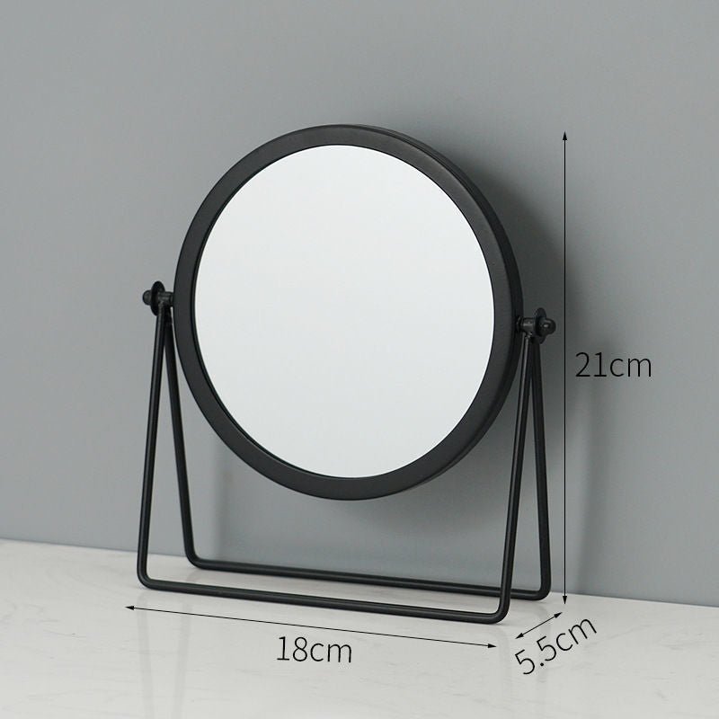 Oval Vanity Mirror — 360° Swivel, Tabletop - lit&Co