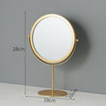 Oval Vanity Mirror — 360° Swivel, Tabletop - lit&Co
